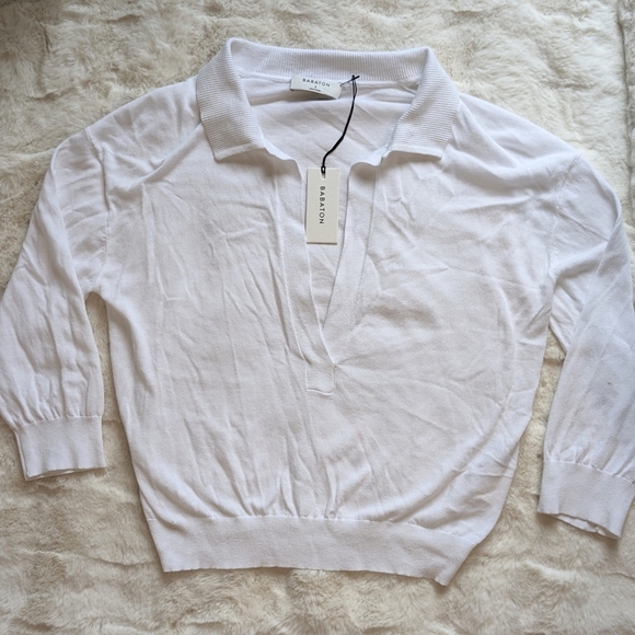 Babaton Kenny open polo sweater size small - Picture 4 of 4